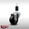 Service Caster 3'' SS Hard Rubber Wheel Swivel 1-3/8'' Expanding Stem Caster SCC-SSEX20S314-HRS-138 - alternate 3